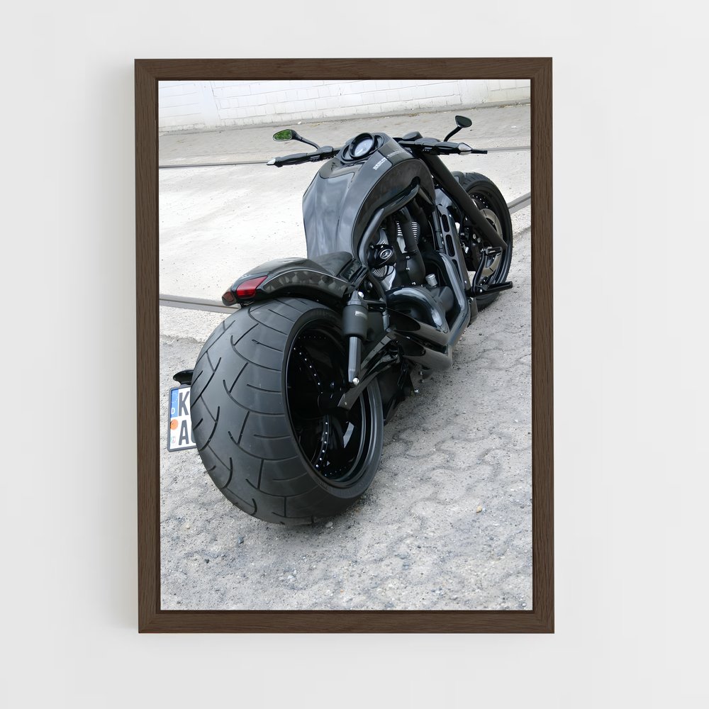 Poster spectaculaire Night rod – affiche Harley-Davidson (vue 5)